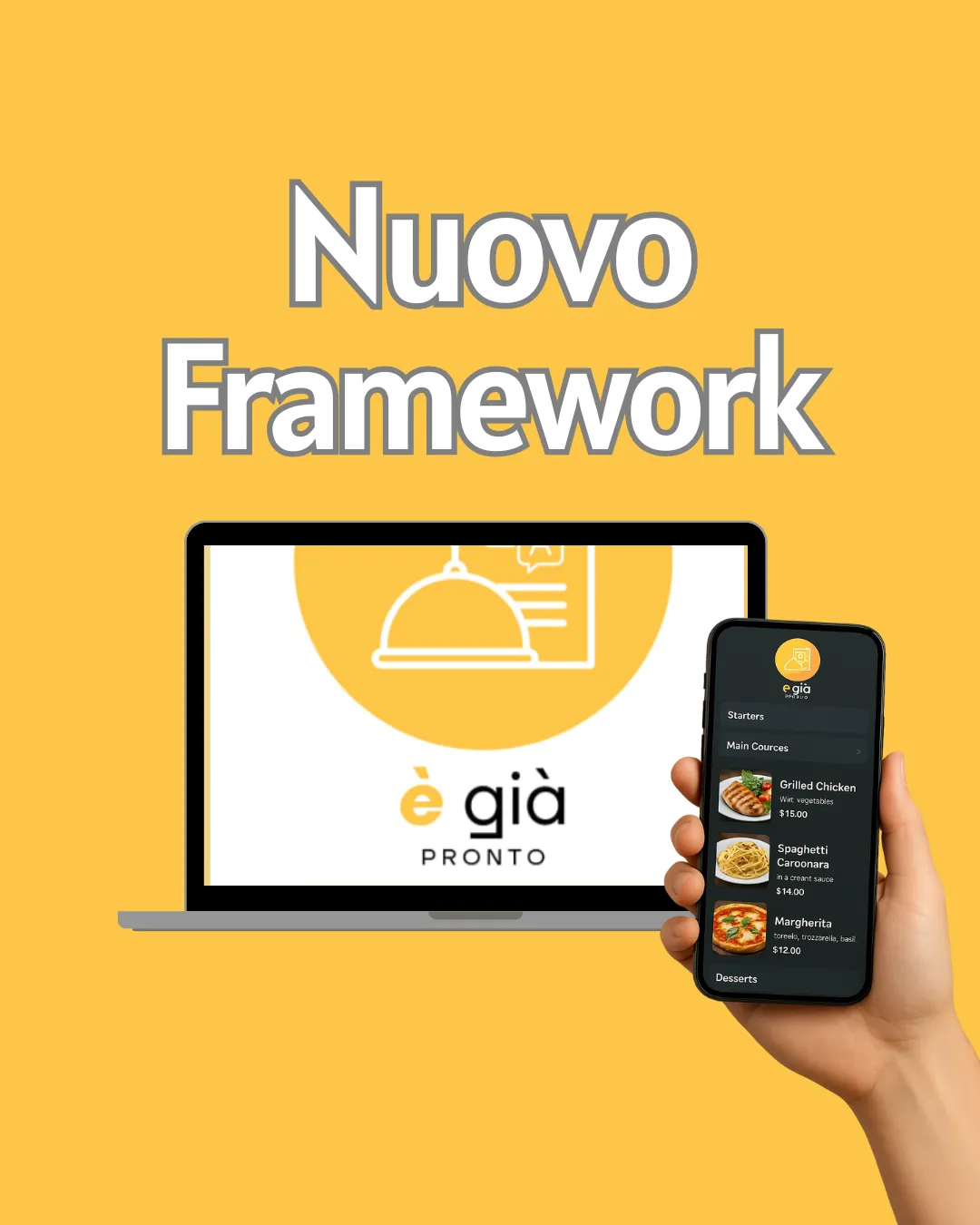 È GIÀ PRONTO evolve: stiamo migrando l’intero sistema su Angular per prestazioni e stabilità superiori