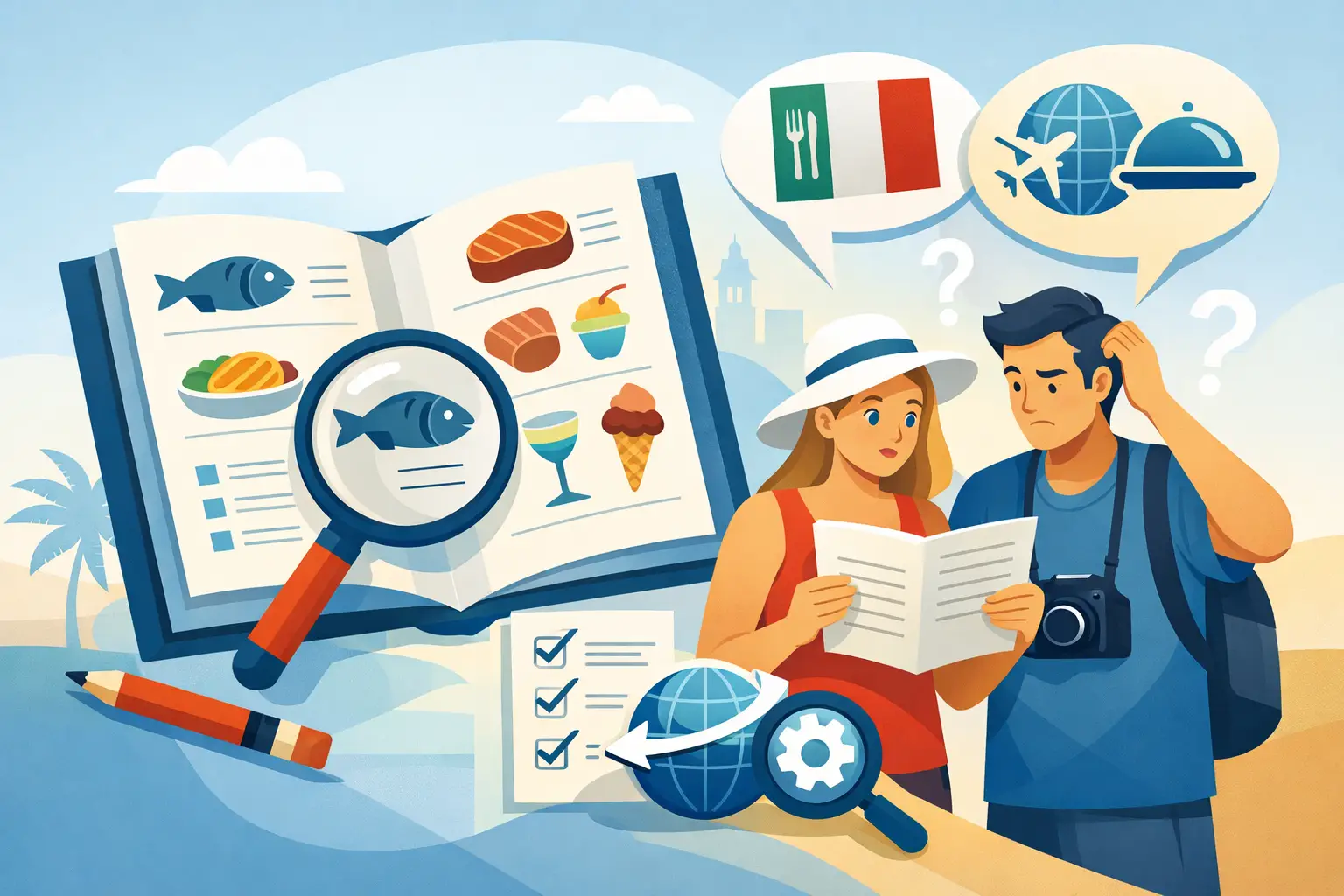 Guida traduzioni menu per turisti: errori e metodo