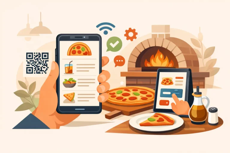 Menu digitale per pizzeria: cosa serve davvero