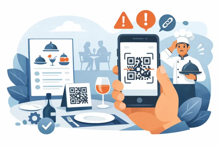 Come gestire menu QR dinamico senza errori