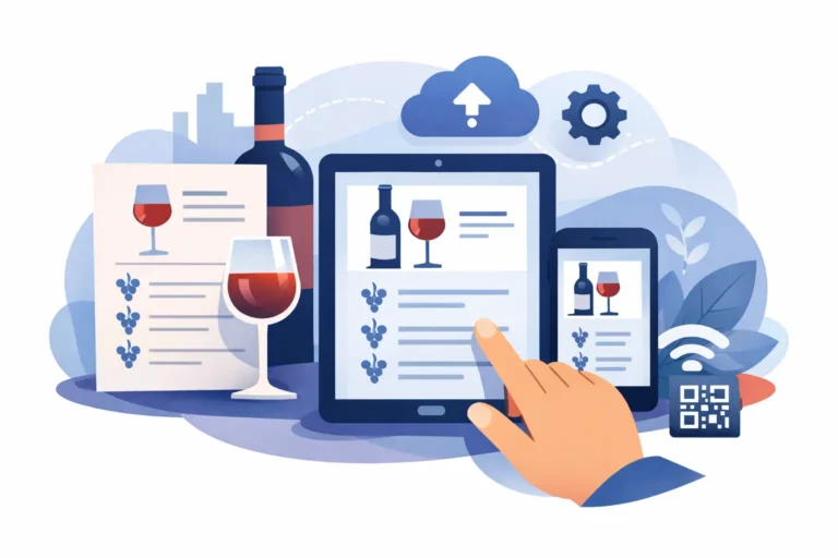 Come digitalizzare carta dei vini in modo pratico