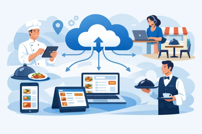 Gestione menu cloud per ristoranti più veloci