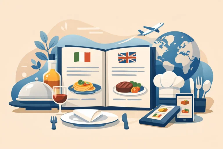Guida al menu bilingue per ristoranti ben fatto