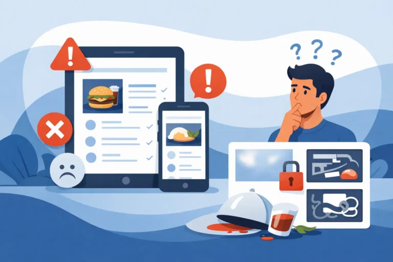 I 10 errori da evitare nel menu digitale