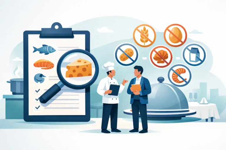 Guida gestione allergeni per menu Horeca