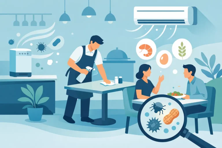 Soluzioni per allergeni nei locali efficaci