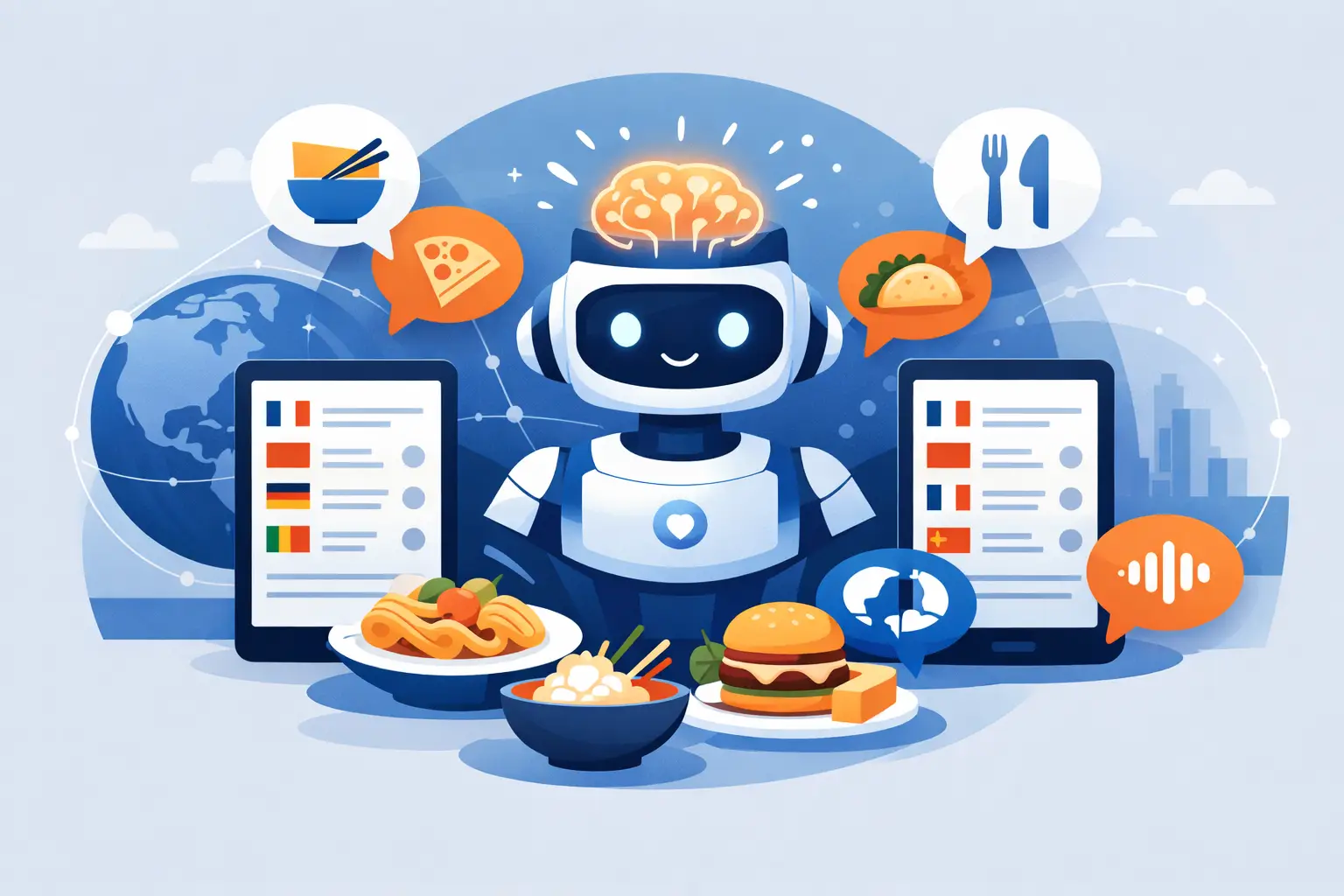 Trend AI per menu multilingua: cosa cambia