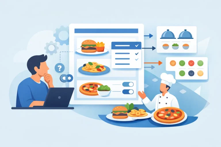 Come gestire menu con varianti senza confusione