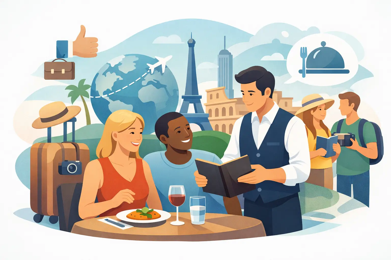 I vantaggi del menu per turisti stranieri