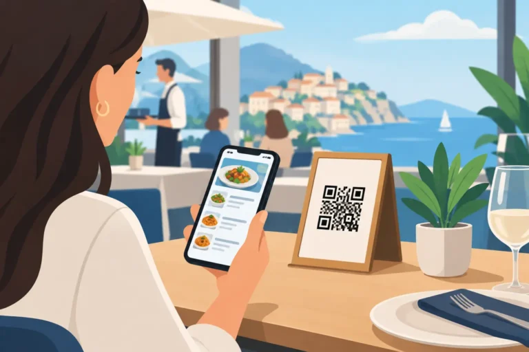 Menu QR turistico: più chiarezza, più ordini