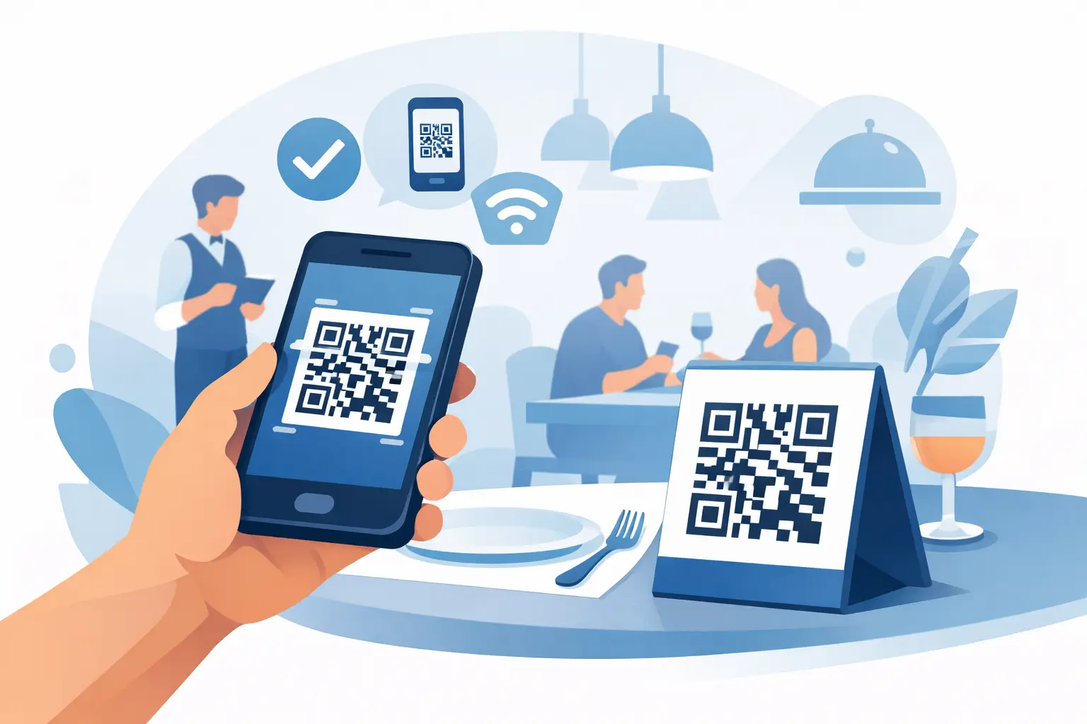 Usare il QR code al tavolo: guida pratica